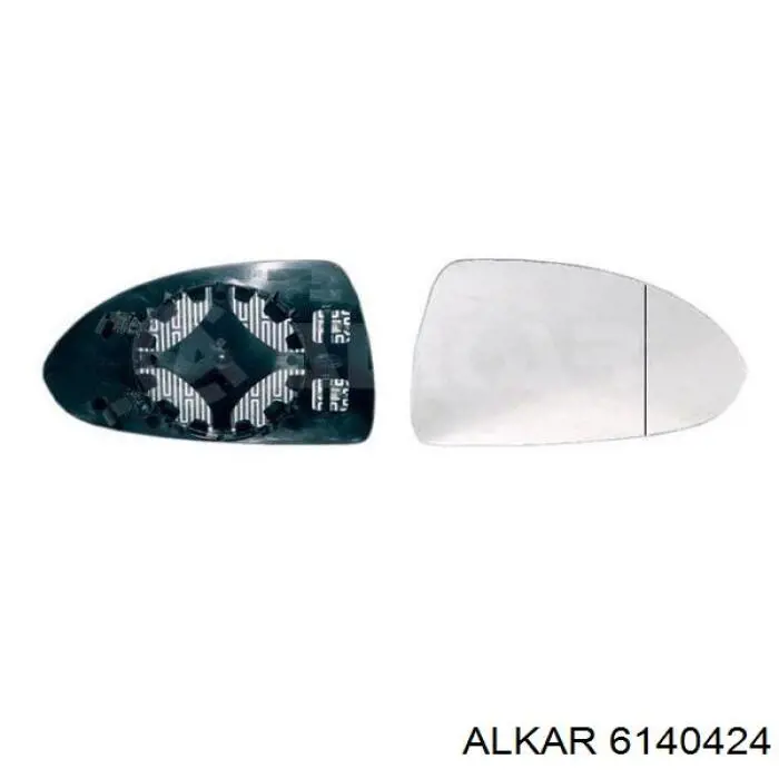 Правое зеркало 6140424 Alkar