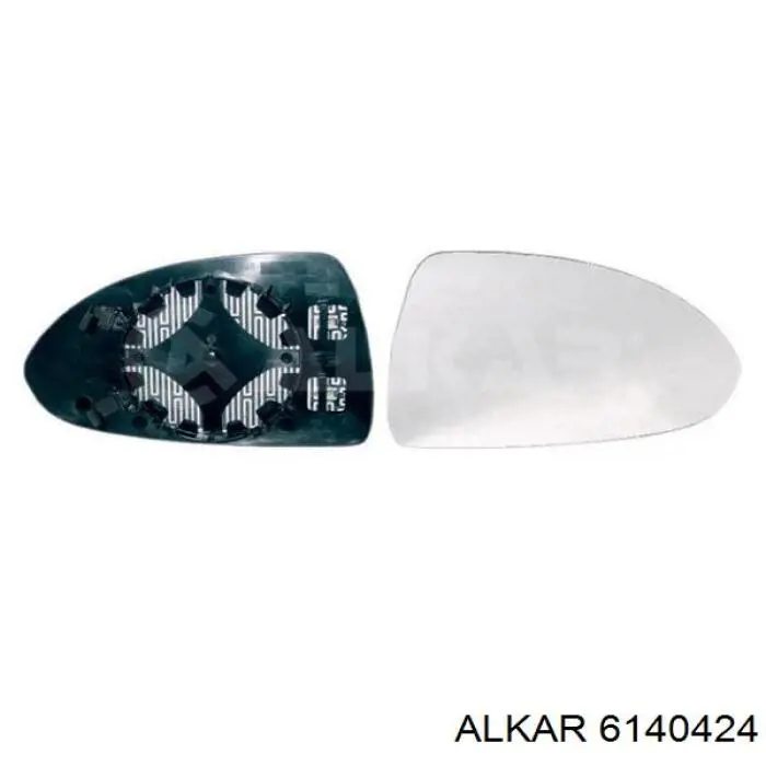 Наружное зеркало правое Alkar 6140424 цена, от 49.79 USD