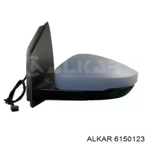 Наружное зеркало правое VAG 6R1857508R9B9 цена, от 126.18 USD