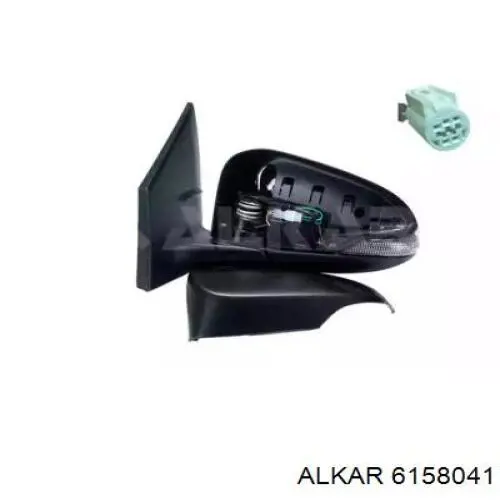 Правое боковое зеркало 6158041 Alkar