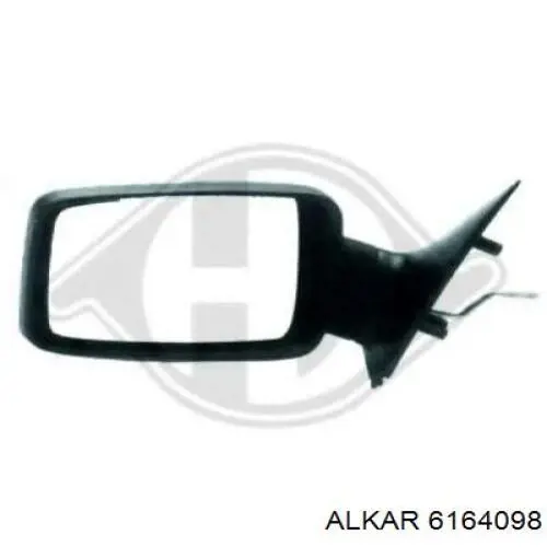Левое боковое зеркало 6164098 Alkar