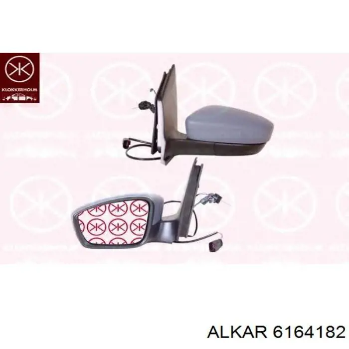 Купить 6164182 Alkar Наружное зеркало левое