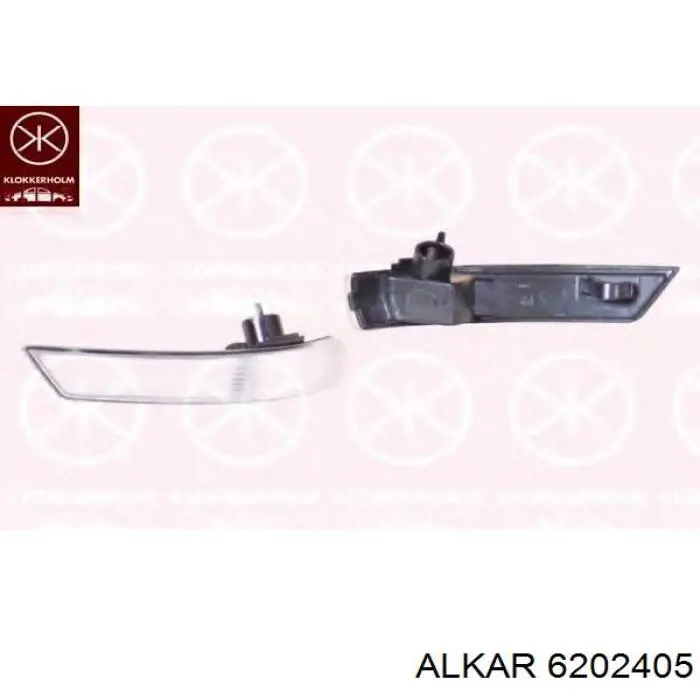 Указатель поворота зеркала правый 6202405 Alkar