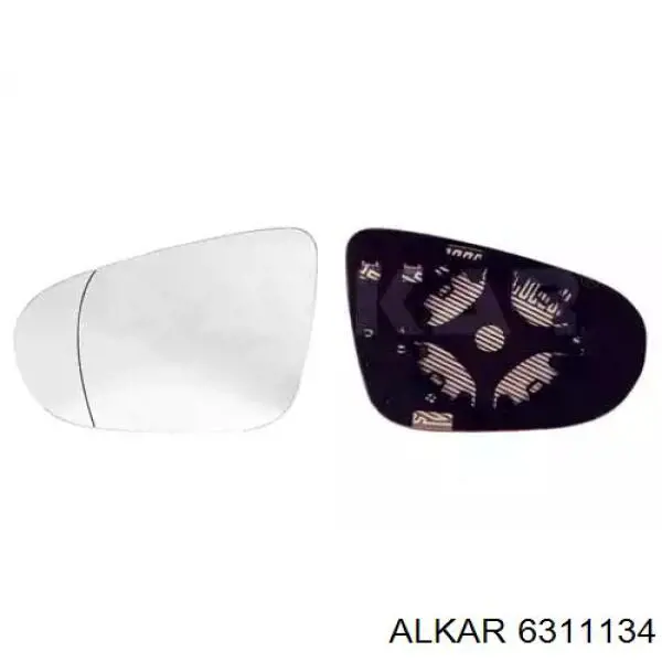 Накладка левого зеркала заднего вида Alkar 6311134