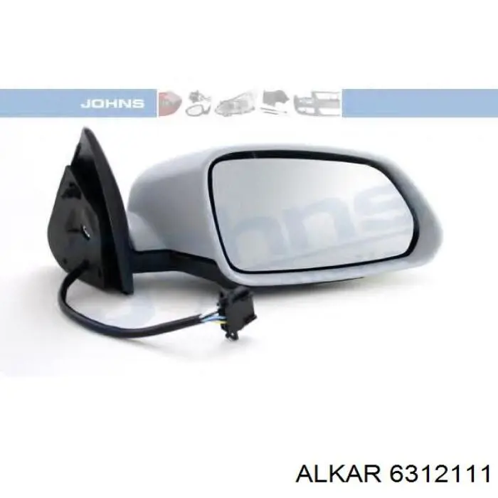 Накладка правого бокового зеркала Alkar 6312111 цена, от 8.73 USD