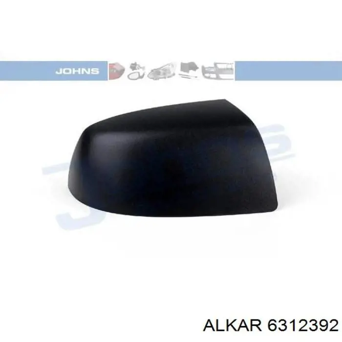 6312392 Alkar Накладка зеркала заднего вида, правая