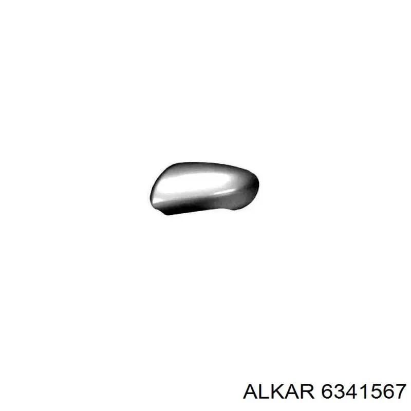 Накладка (крышка) зеркала заднего вида левая 6341567 Alkar