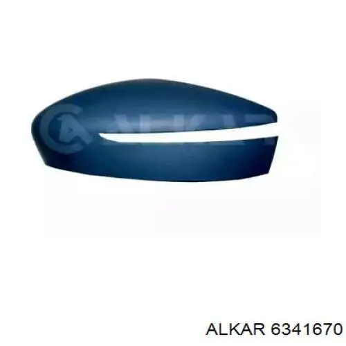 6341670 Alkar Накладка зеркала заднего вида, левая