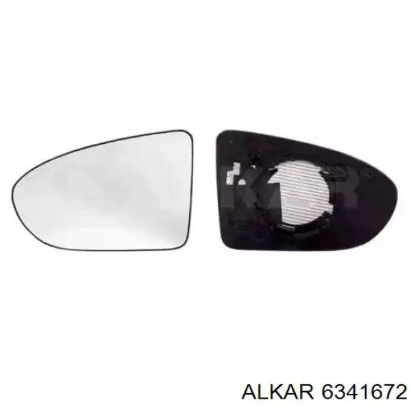 6341672 Alkar накладка (крышка зеркала заднего вида левая)