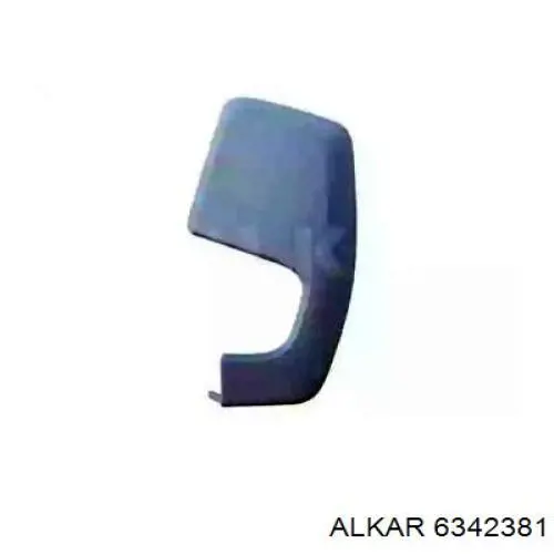 6342381 Alkar placa sobreposta (tampa do espelho de retrovisão direito)