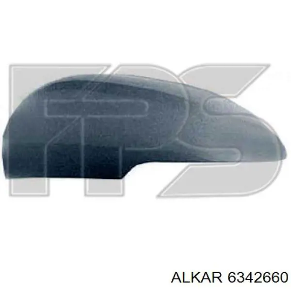 Placa sobreposta (tampa) do espelho de retrovisão direito Hyundai/Kia 876261W010 preço, a partir de 30,76 USD