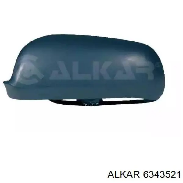 Корпус зеркала заднего вида левого 6343521 Alkar