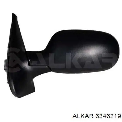 Накладка правого зеркала заднего вида Polcar 601155TE
