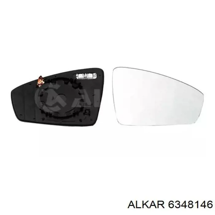 6348146 Alkar Накладка зеркала заднего вида, правая
