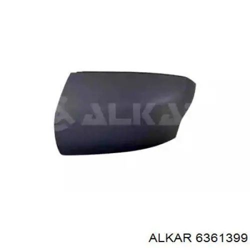 6361399 Alkar placa sobreposta (tampa do espelho de retrovisão esquerdo)