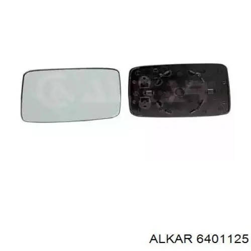 6401125 Alkar зеркальный элемент зеркала заднего вида левого