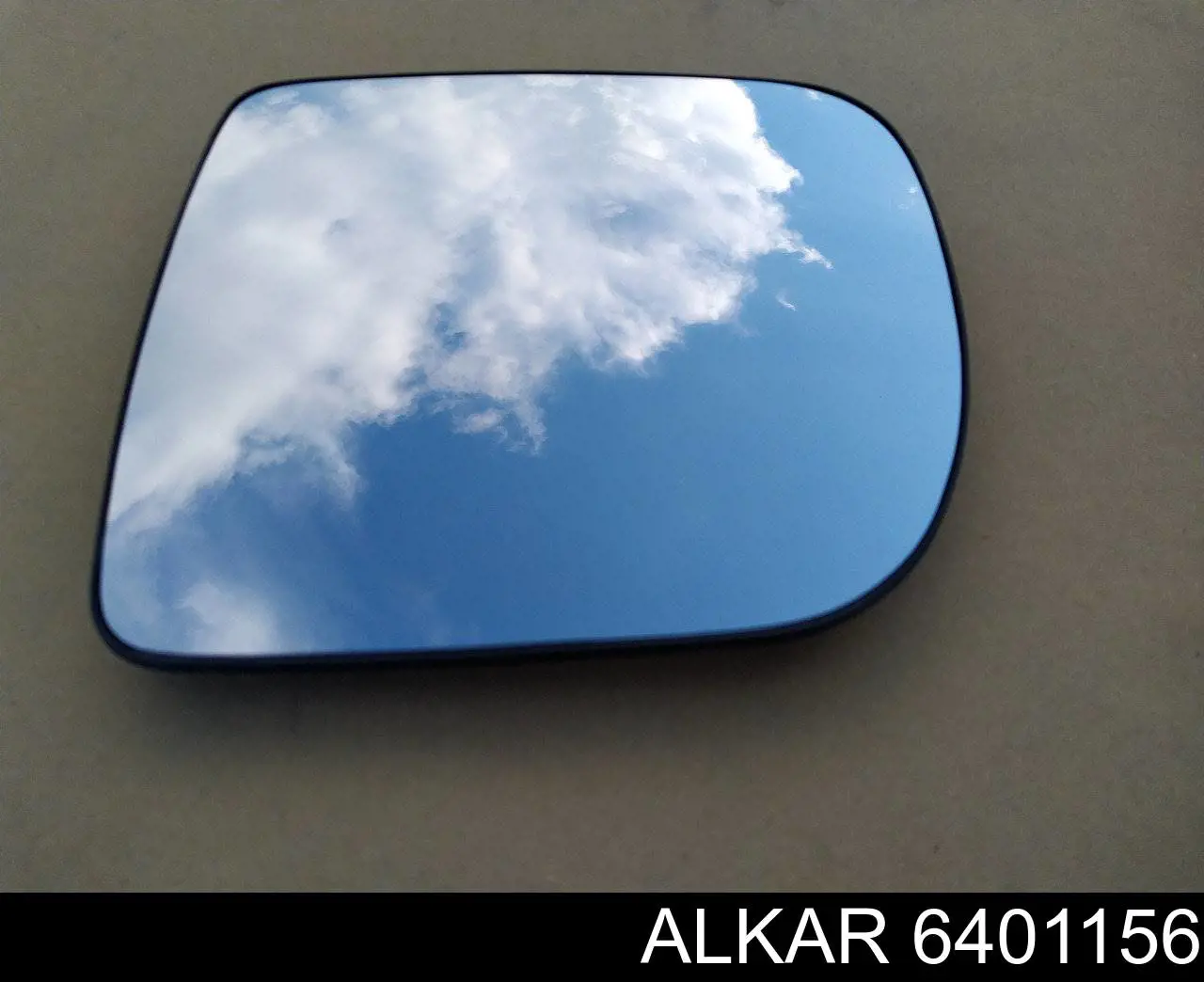6401156 Alkar зеркальный элемент зеркала заднего вида левого