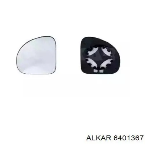 Зеркальный элемент водительского зеркала Fiat/Alfa/Lancia 71715693 цена, от 6.34 USD