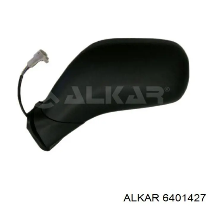 Стекло левого зеркала заднего вида 6401427 Alkar