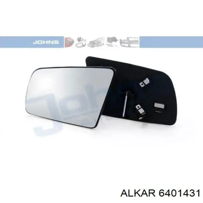 Купить 6401431 Alkar Стекло зеркала заднего вида, левого