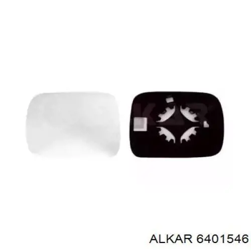 Купить 6401546 Alkar Стекло зеркала заднего вида, левого