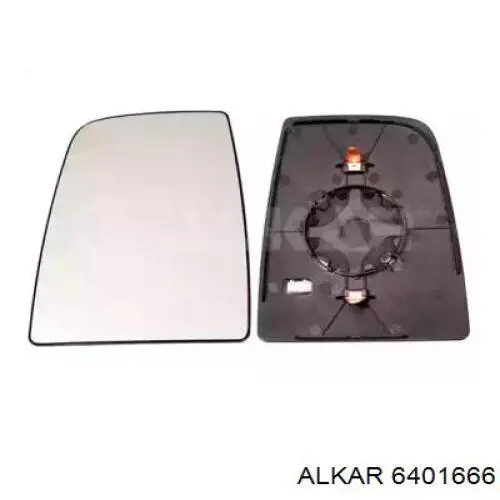 Купить 6401666 Alkar Стекло зеркала заднего вида, левого