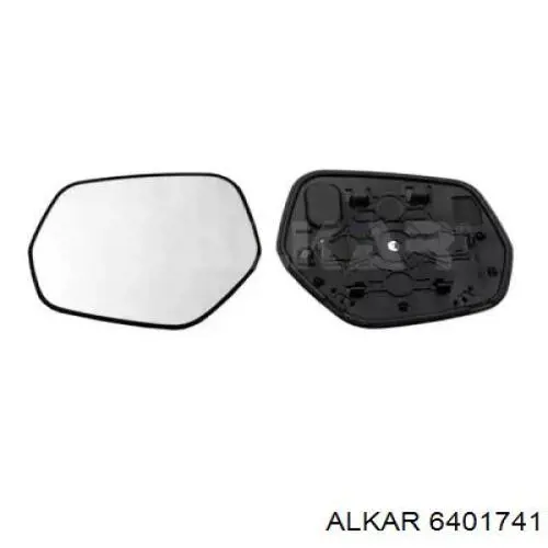 1401G01 Depo/Loro/Abakus Зеркальный элемент левого зеркала заднего вида
