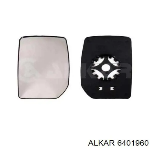 6401960 Alkar зеркальный элемент зеркала заднего вида левого