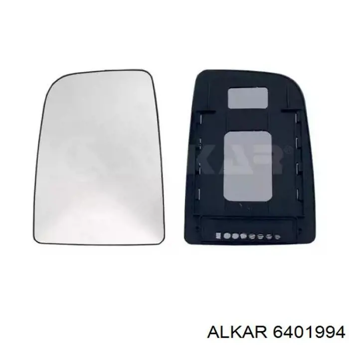 6401994 Alkar зеркальный элемент зеркала заднего вида левого