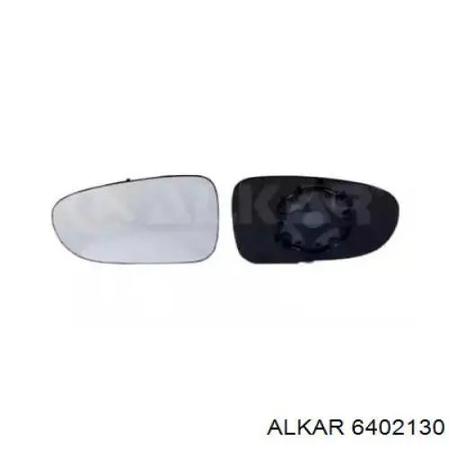 6402130 Alkar зеркальный элемент зеркала заднего вида правого