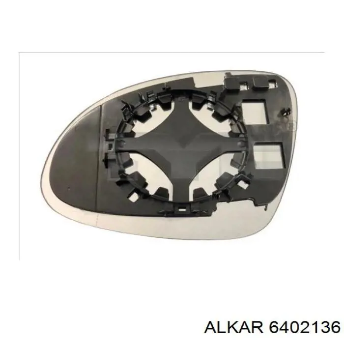 Стекло правого зеркала заднего вида 6402136 Alkar