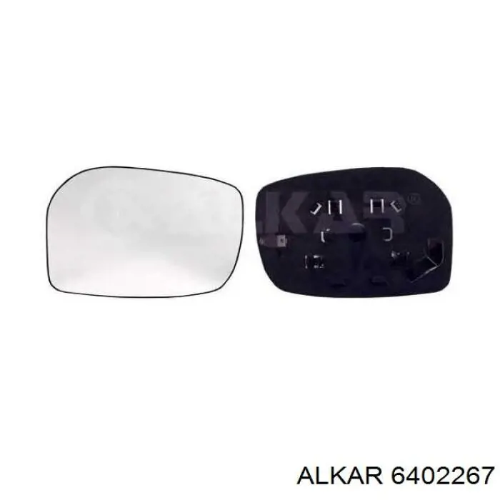 Стекло зеркала заднего вида, правого Alkar 6402267 цена, от 5.68 USD