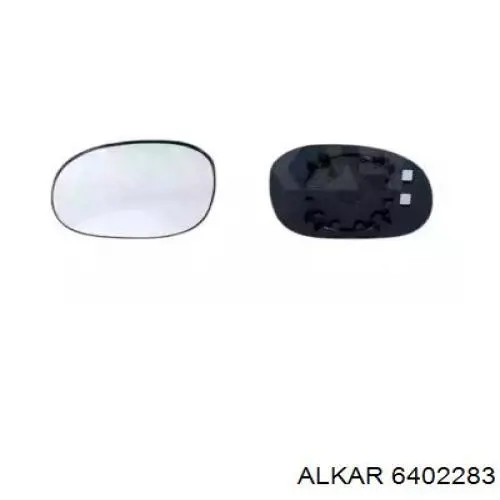 Зеркальный элемент зеркала заднего вида ALKAR 6402283