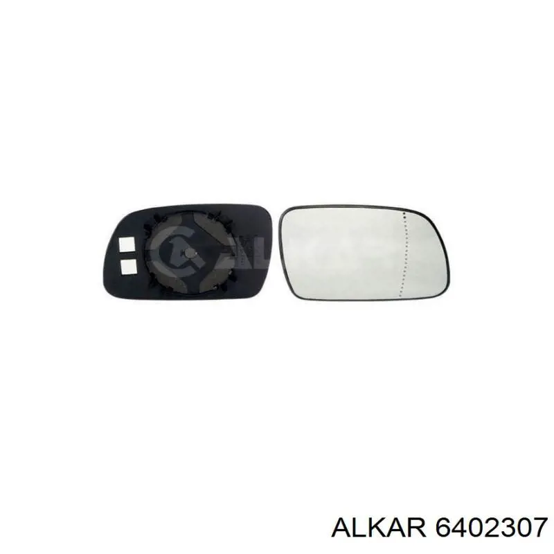 Купить 6402307 Alkar Стекло правого зеркала заднего вида