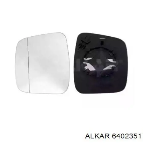 Купить 6402351 Alkar Стекло правого зеркала заднего вида