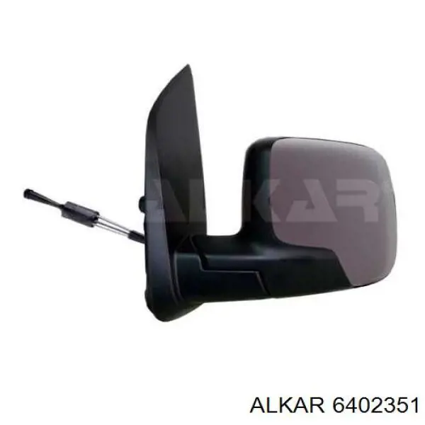 Стекло правого зеркала заднего вида 6402351 Alkar