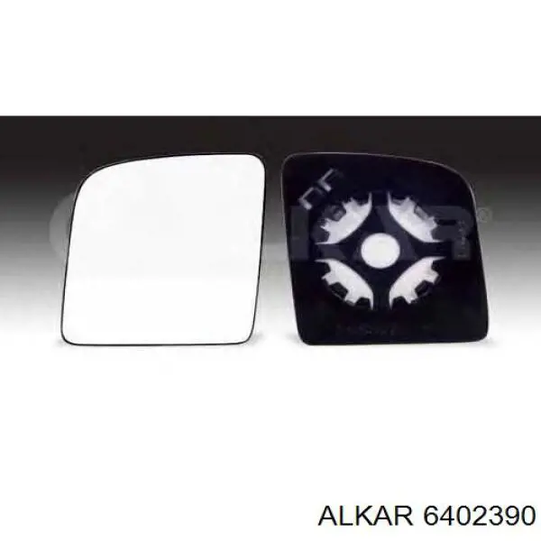 Стекло левого зеркала заднего вида 6402390 Alkar