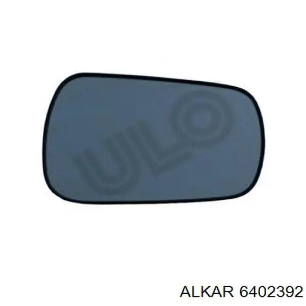 6402392 Alkar зеркальный элемент зеркала заднего вида правого