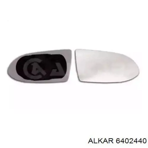 Стекло левого зеркала заднего вида 6402440 Alkar
