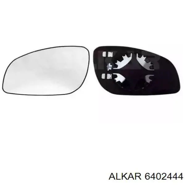 6402444 Alkar зеркальный элемент зеркала заднего вида правого