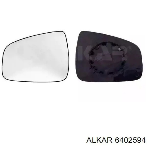 Зеркальный элемент зеркала заднего вида ALKAR 6402594