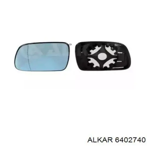 Зеркальный элемент зеркала заднего вида ALKAR 6402740
