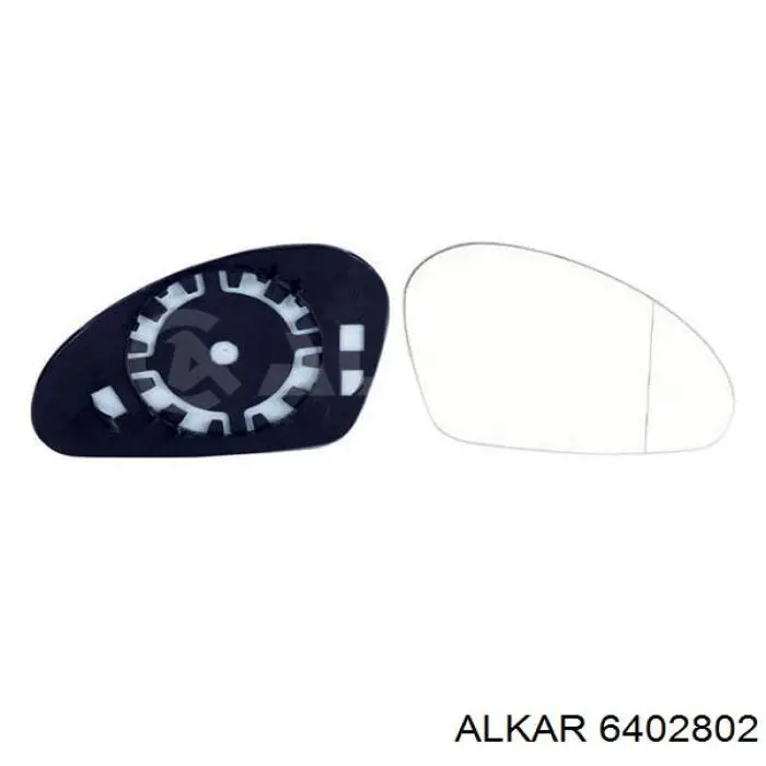 Купить 6402802 Alkar Стекло правого зеркала заднего вида