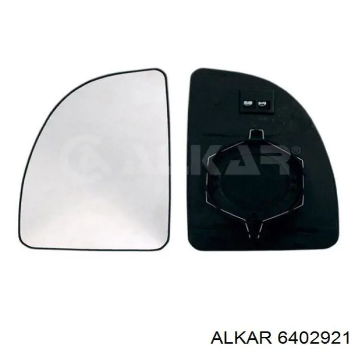 Стекло зеркала заднего вида, правого Alkar 6402921 цена, от 9.34 USD
