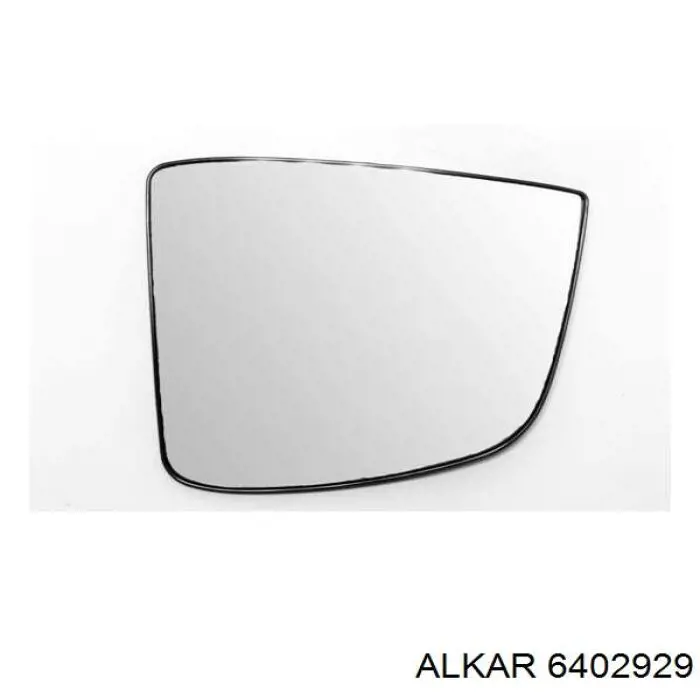 Стекло правого зеркала заднего вида 6402929 Alkar