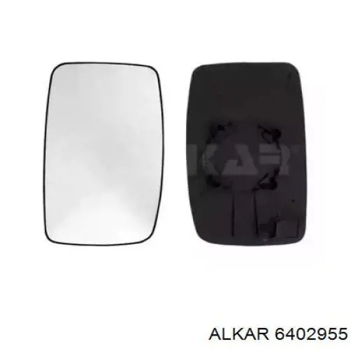 6402955 Alkar зеркальный элемент зеркала заднего вида правого