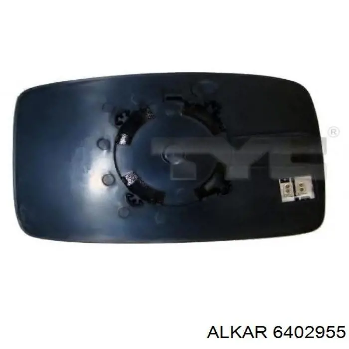 Купить 6402955 Alkar Стекло правого зеркала заднего вида