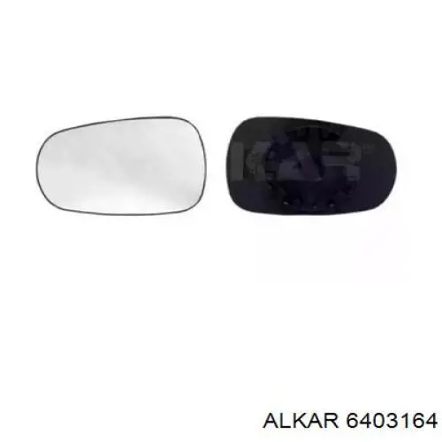 Зеркальный элемент зеркала заднего вида Alkar 6403164