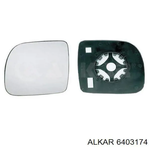 Зеркальный элемент зеркала заднего вида Alkar 6403174