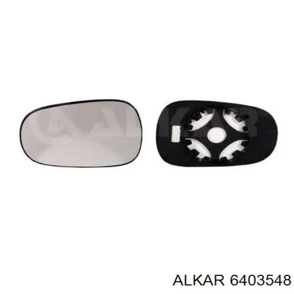Зеркальный элемент зеркала заднего вида Alkar 6403548
